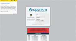 Desktop Screenshot of demo.openkm.com