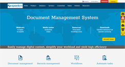 Desktop Screenshot of openkm.com